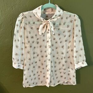 Miss Patina Floral Blouse